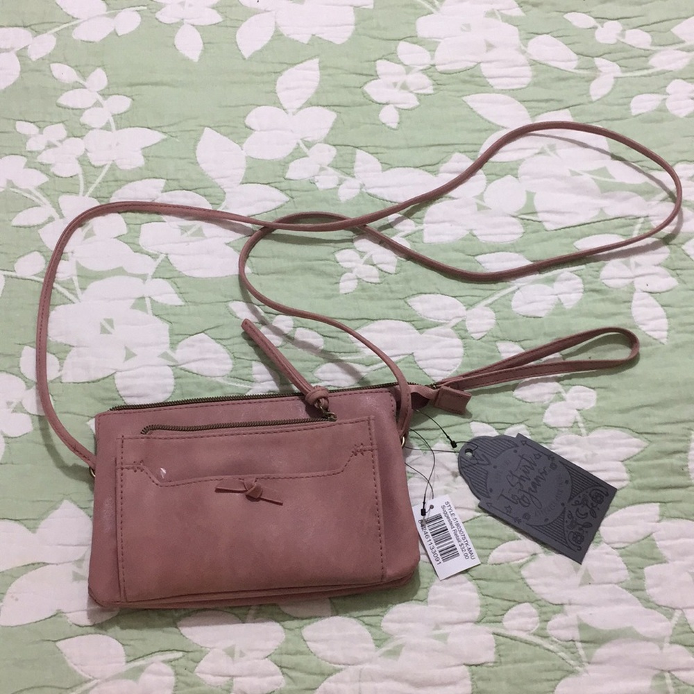 Blush Crossbody Bag by T-Shirt & Jeans